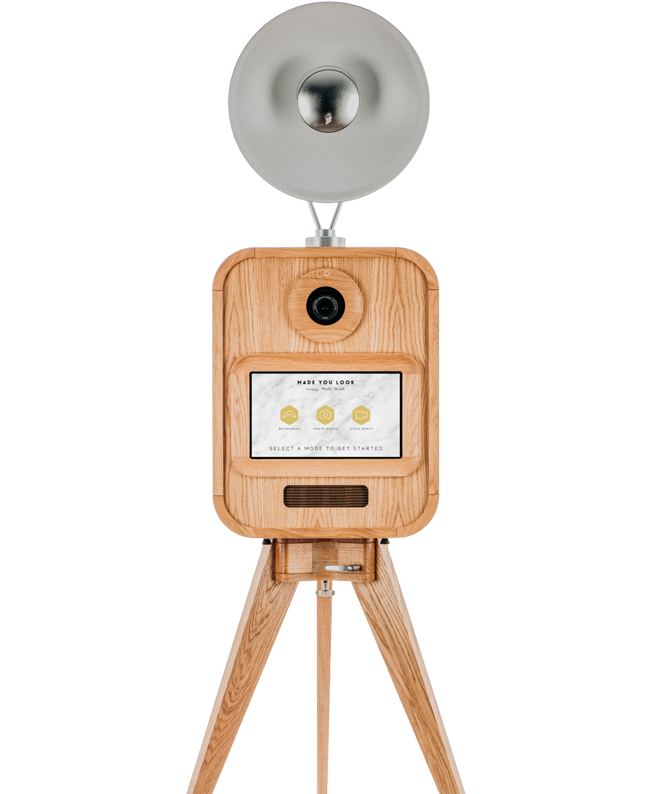 Houten-photobooth